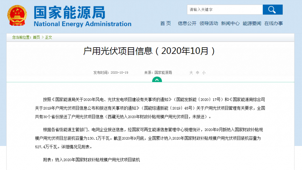 快裝！11月為戶用光伏補貼最后一個月！補貼指標(biāo)僅剩0.7GW